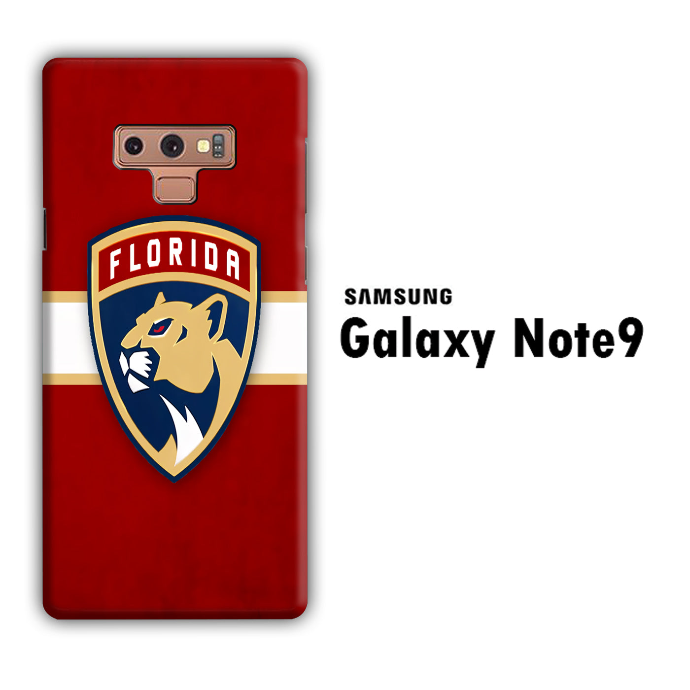 Hokkey Florida Panthers Samsung Galaxy Note 9 3D Case