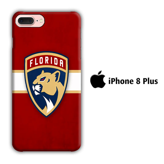 Hokkey Florida Panthers iPhone 8 Plus 3D Case