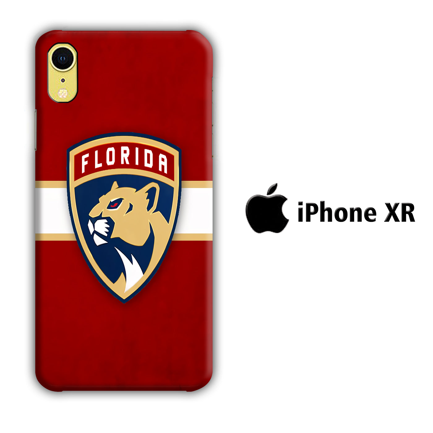 Hokkey Florida Panthers iPhone XR 3D Case