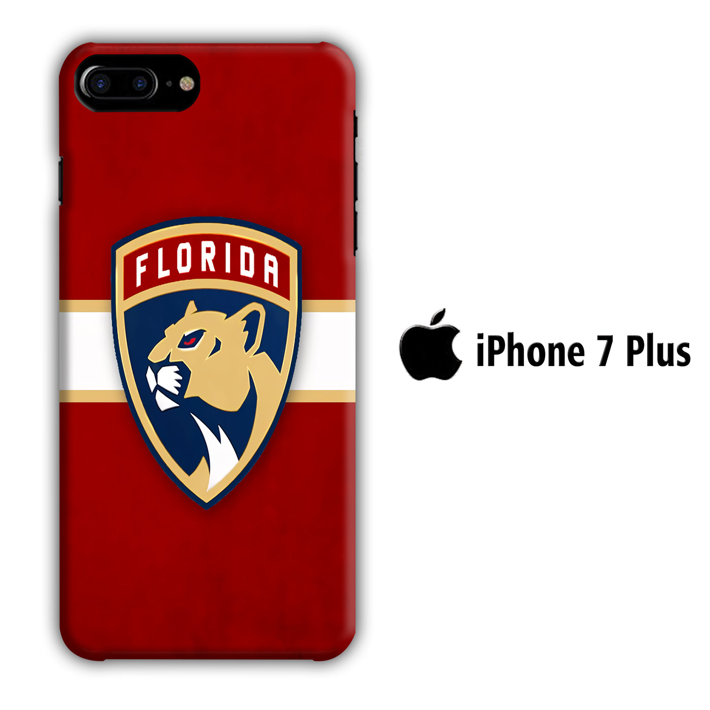 Hokkey Florida Panthers iPhone 7 Plus 3D Case