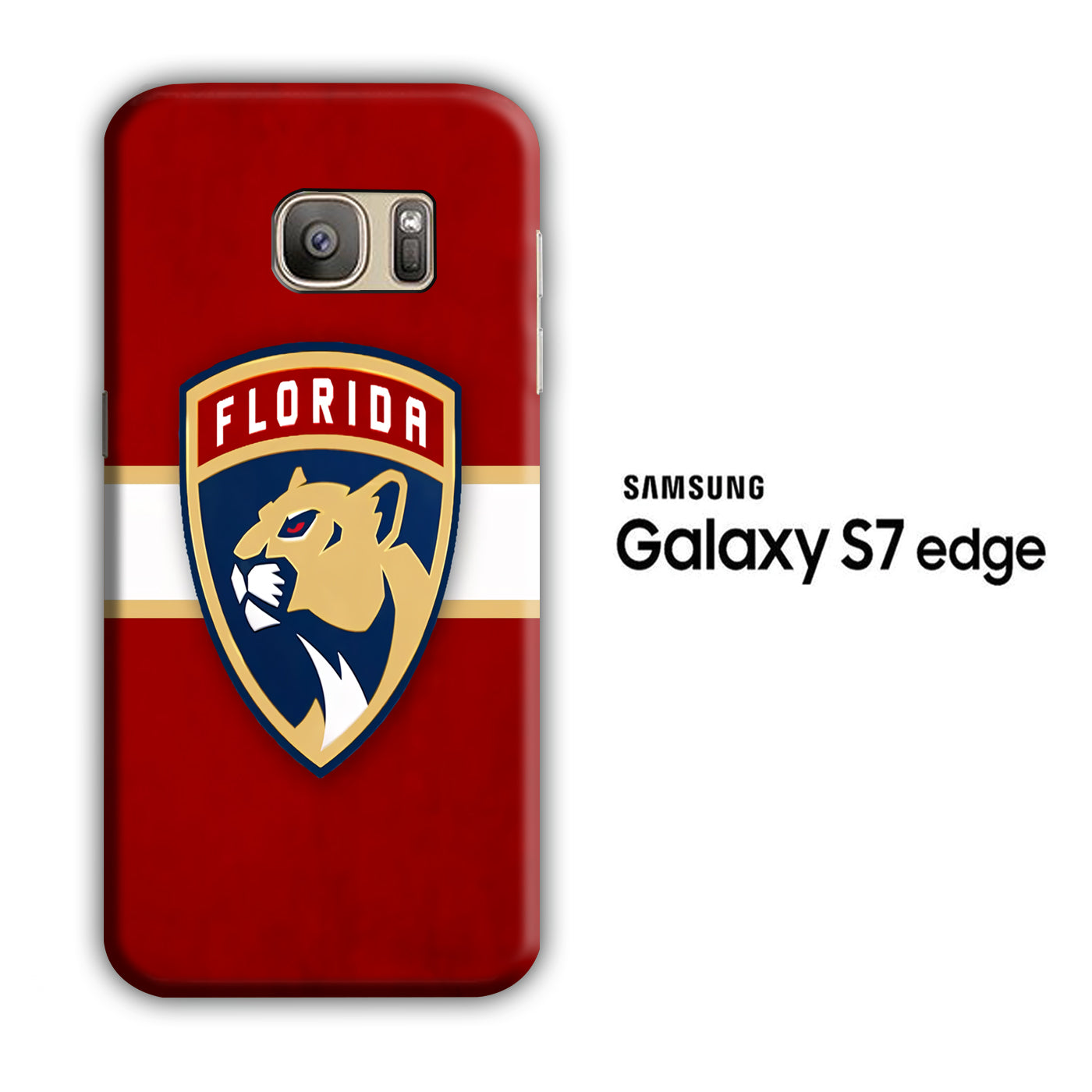Hokkey Florida Panthers Samsung Galaxy S7 Edge 3D Case