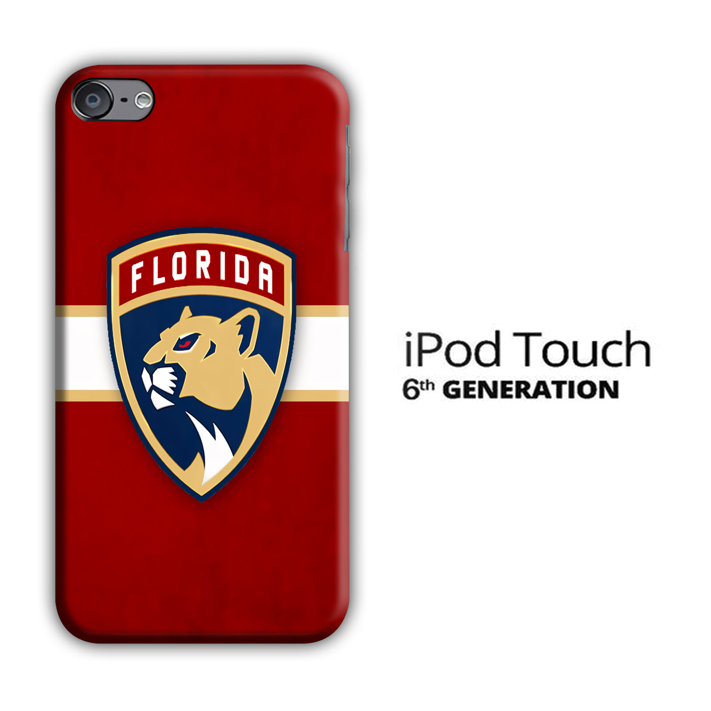 Hokkey Florida Panthers iPod Touch 6 3D Case