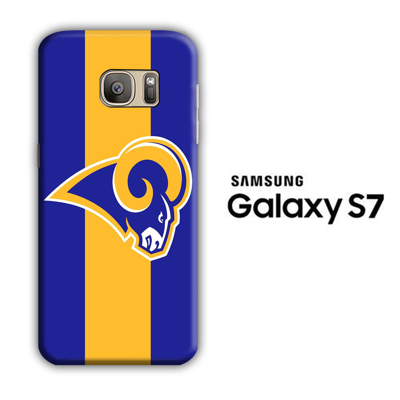 Hokkey Los Angels Rams 001 Samsung Galaxy S7 3D Case