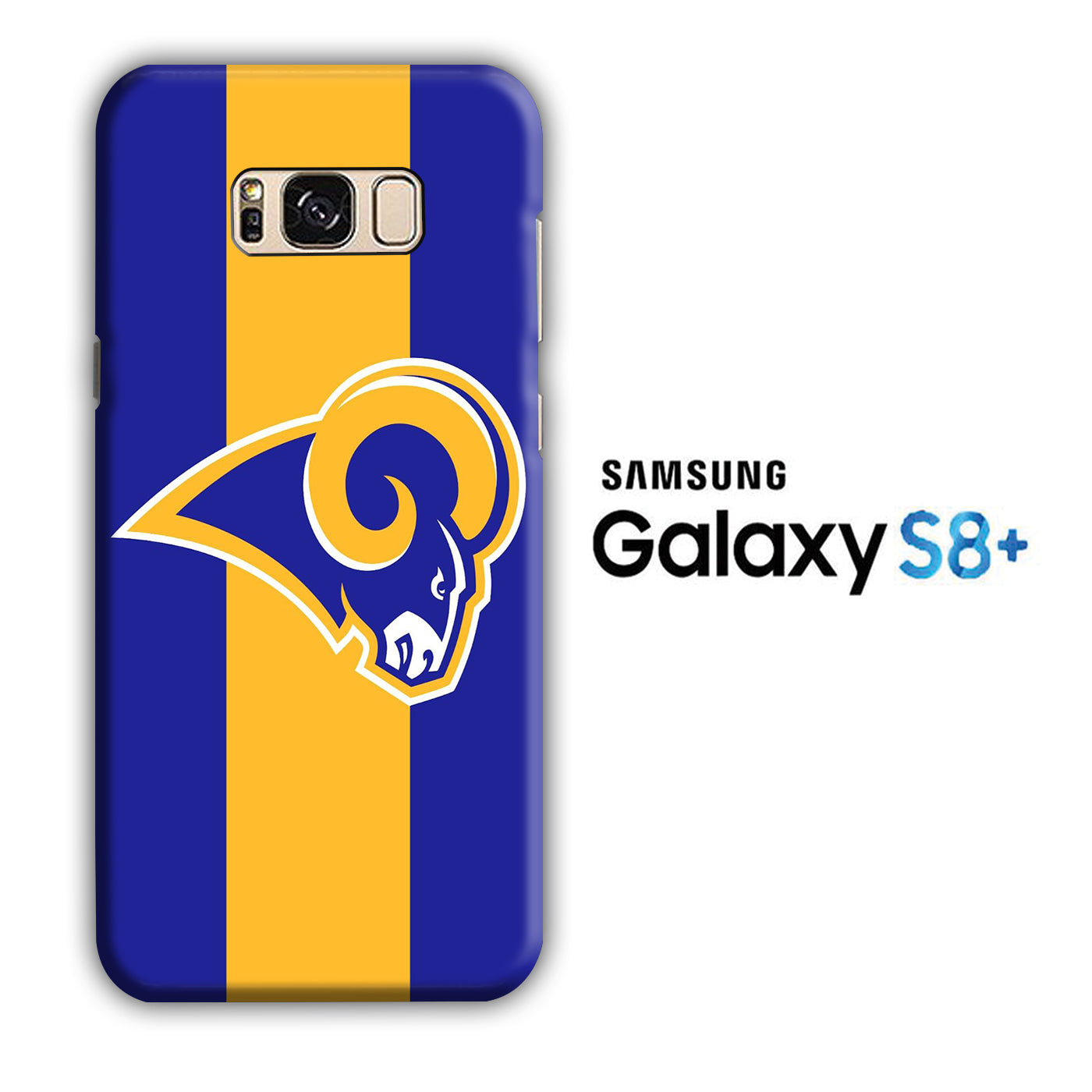 Hokkey Los Angels Rams 001 Samsung Galaxy S8 Plus 3D Case