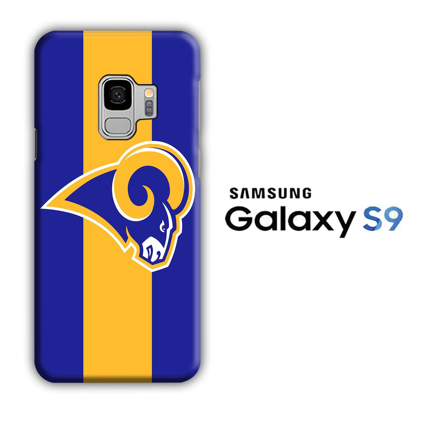 Hokkey Los Angels Rams 001 Samsung Galaxy S9 3D Case