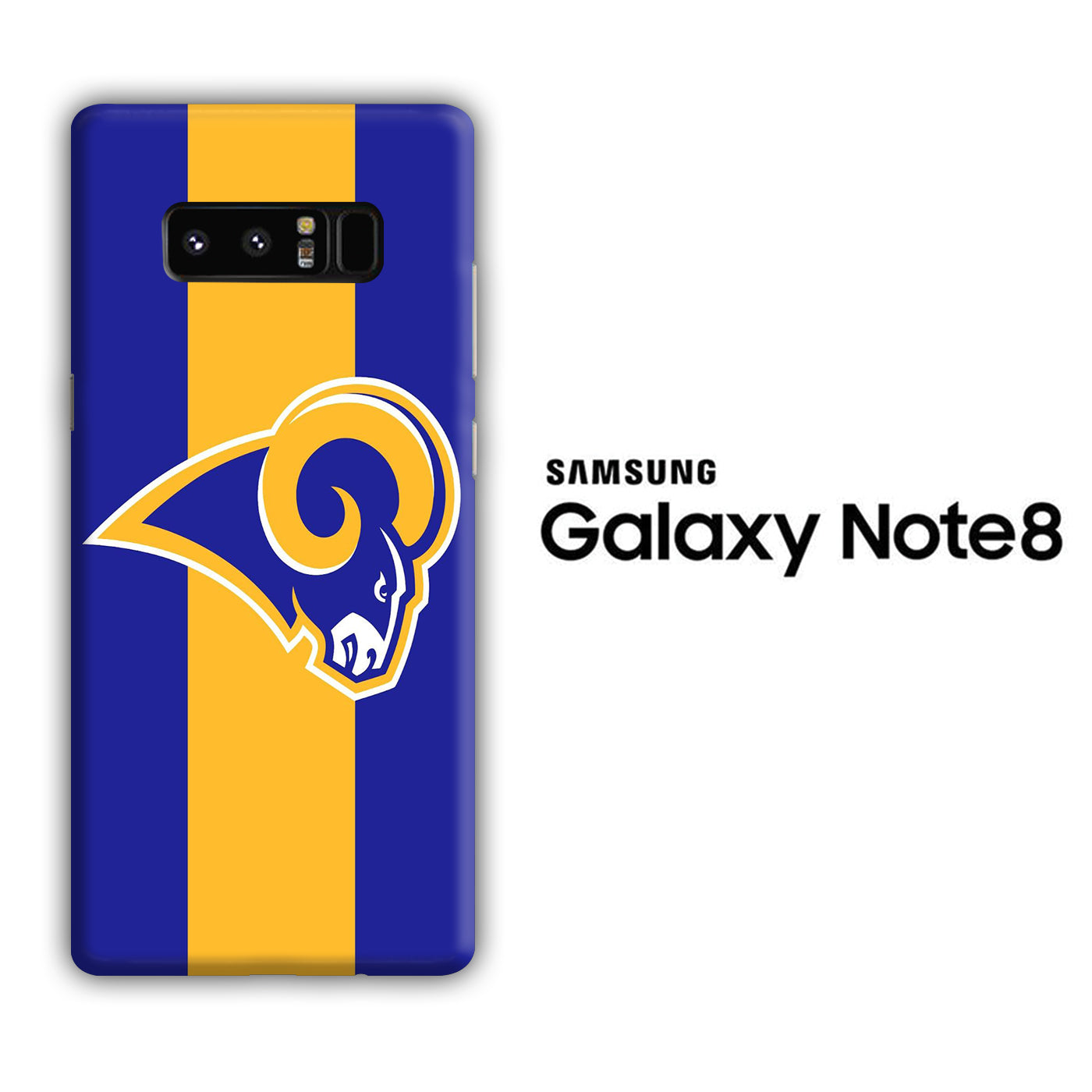 Hokkey Los Angels Rams 001 Samsung Galaxy Note 8 3D Case
