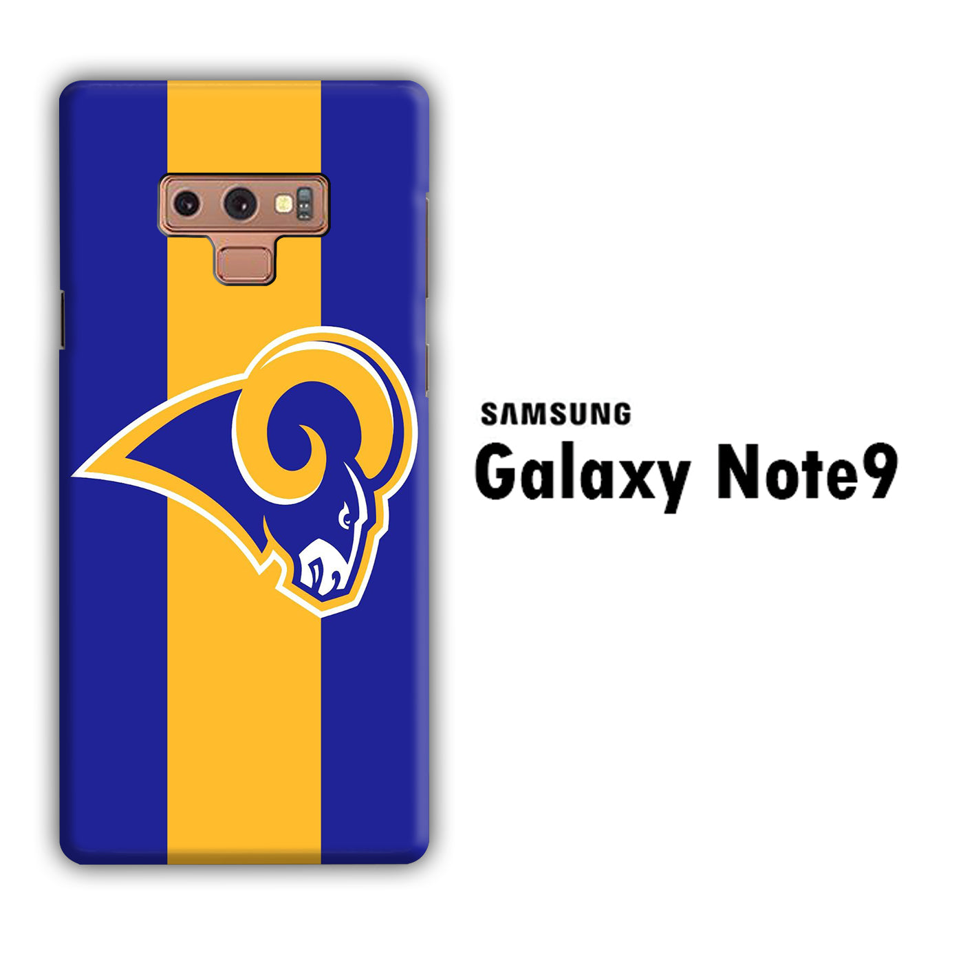 Hokkey Los Angels Rams 001 Samsung Galaxy Note 9 3D Case