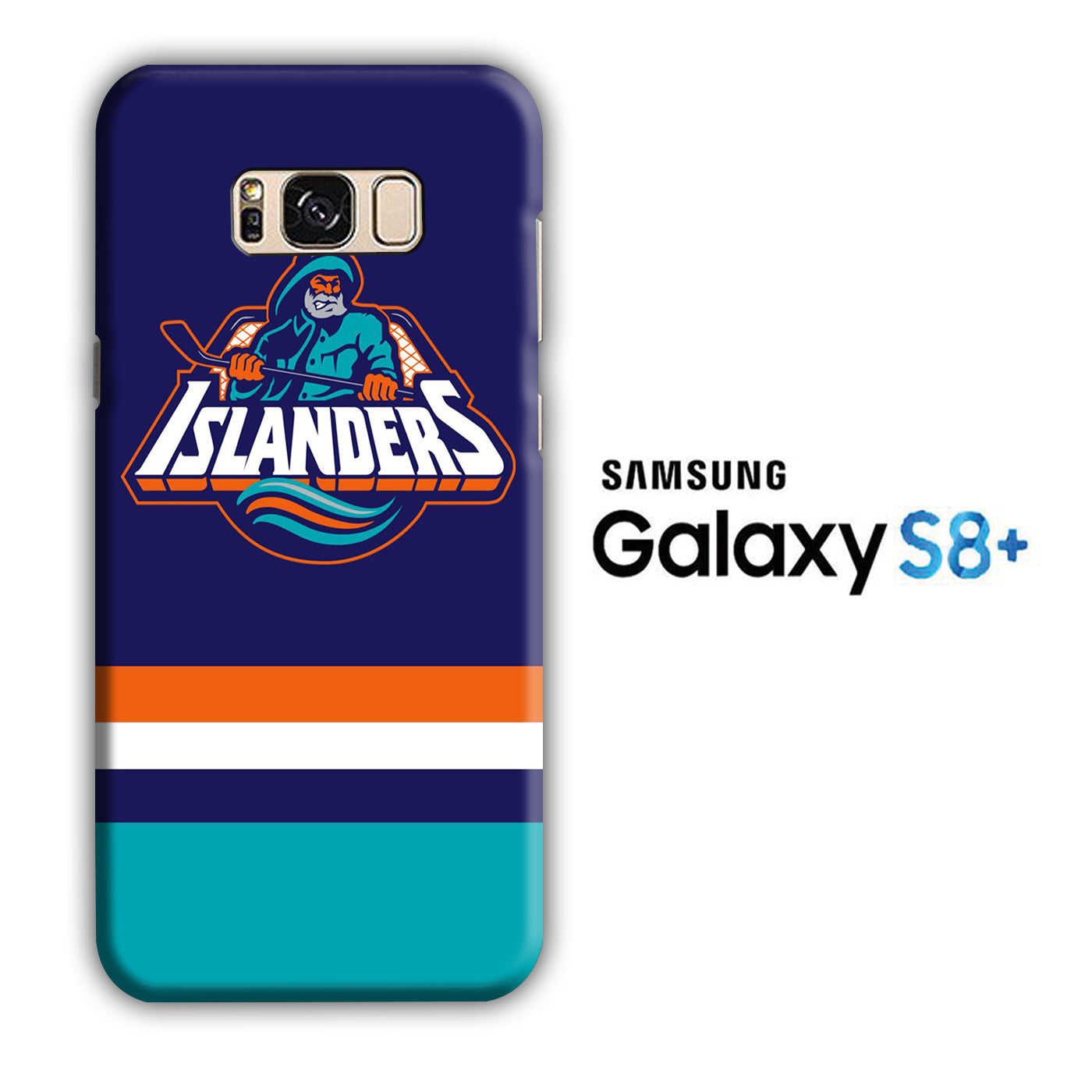 Hokkey New York Islanders Samsung Galaxy S8 Plus 3D Case