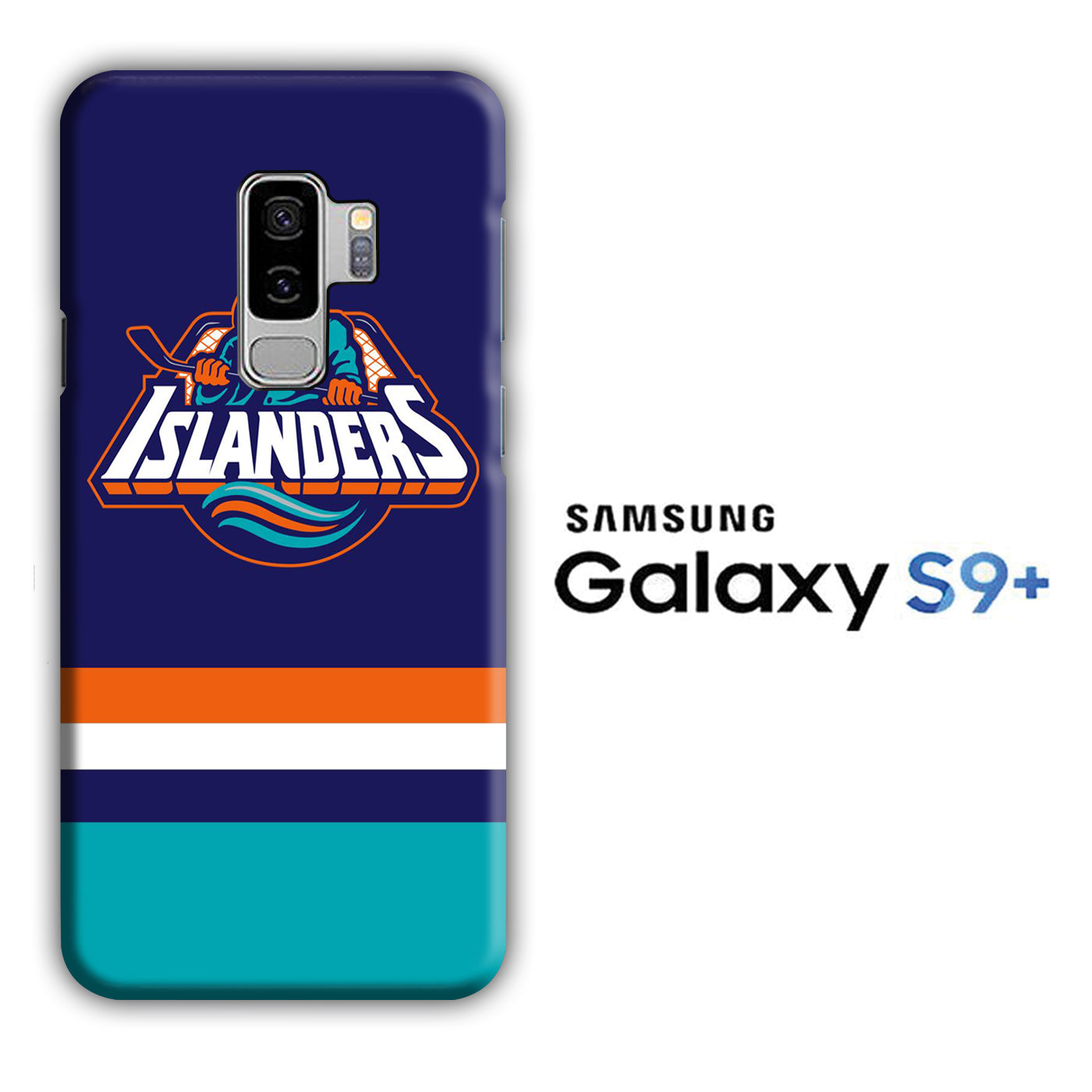 Hokkey New York Islanders Samsung Galaxy S9 Plus 3D Case