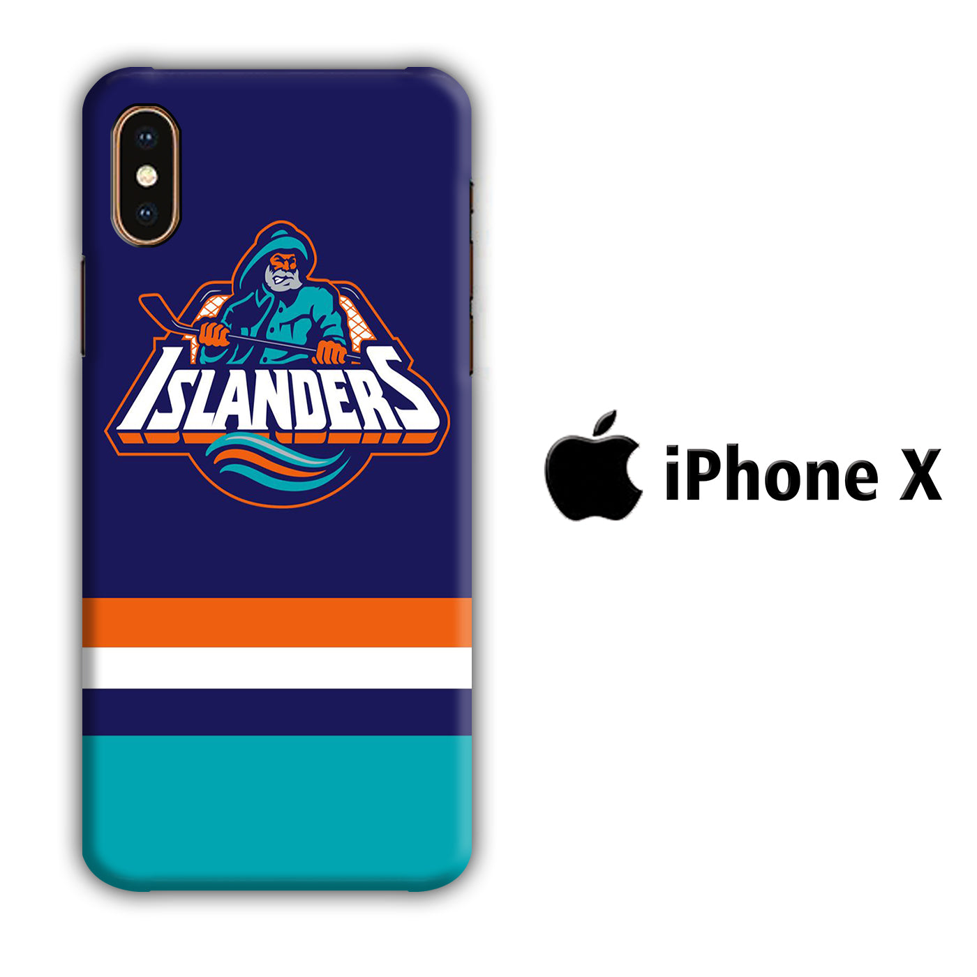 Hokkey New York Islanders iPhone X 3D Case