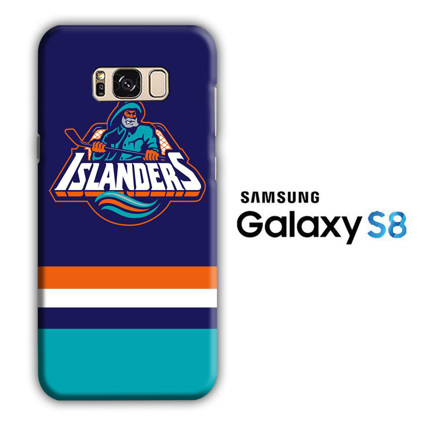 Hokkey New York Islanders Samsung Galaxy S8 3D Case