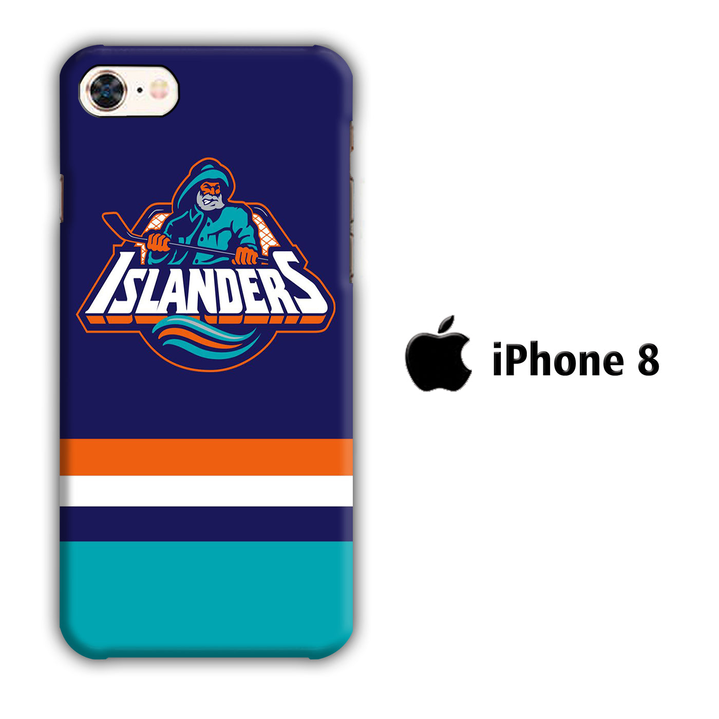 Hokkey New York Islanders iPhone 8 3D Case
