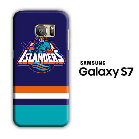 Hokkey New York Islanders Samsung Galaxy S7 3D Case