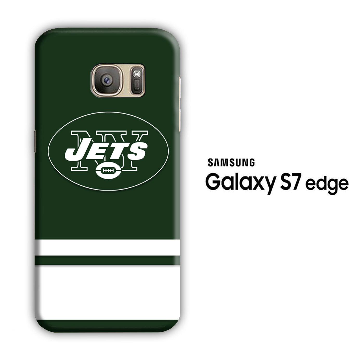 Hokkey New York Jets Samsung Galaxy S7 Edge 3D Case