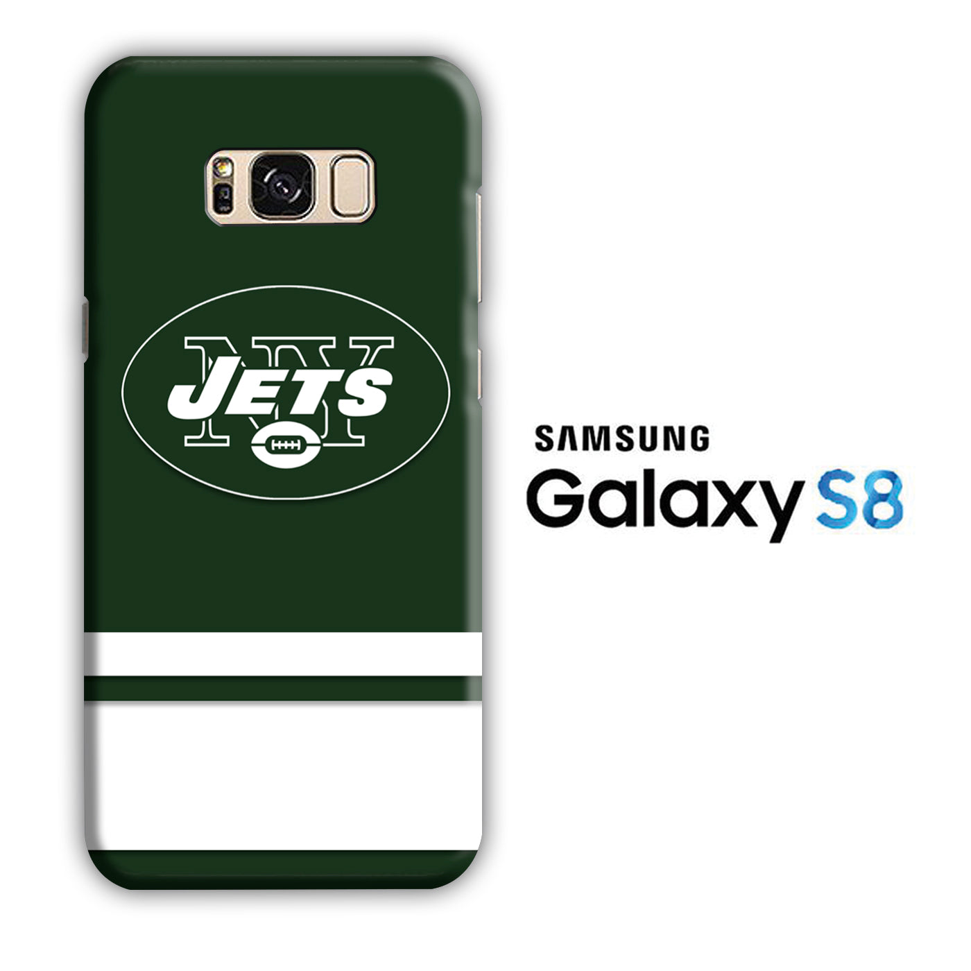 Hokkey New York Jets Samsung Galaxy S8 3D Case