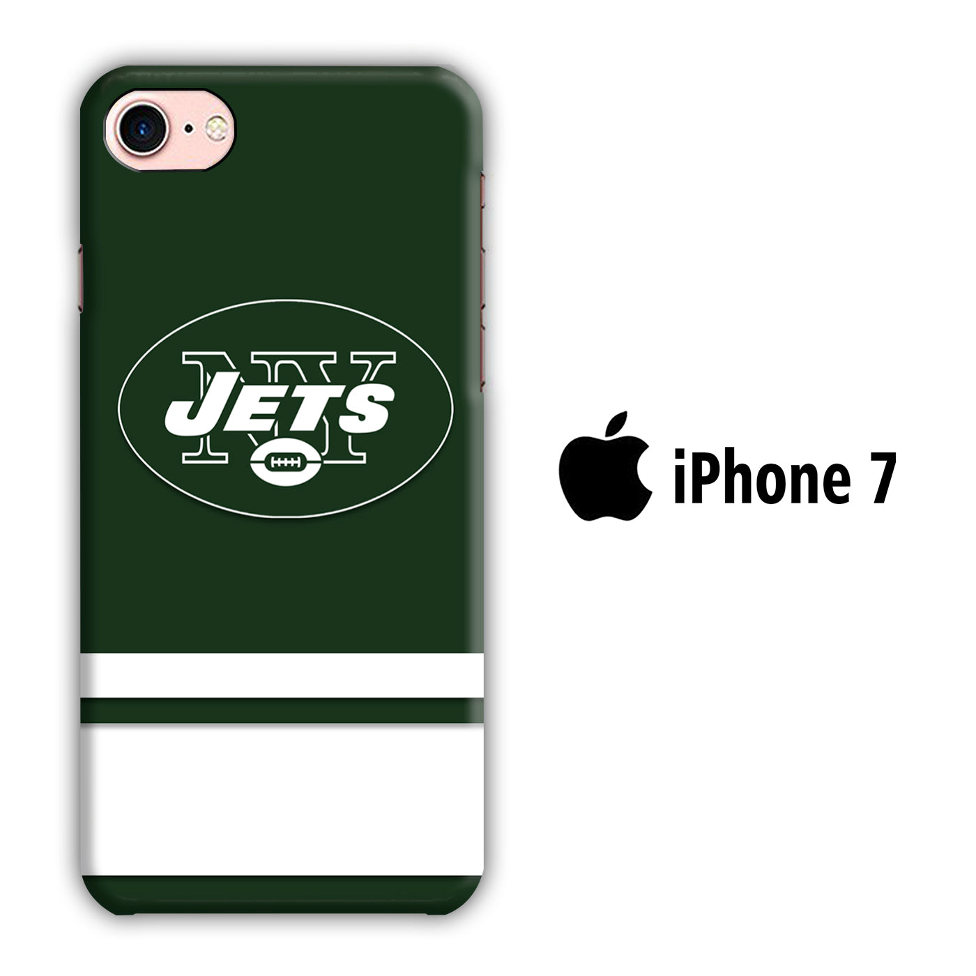 Hokkey New York Jets iPhone 7 3D Case