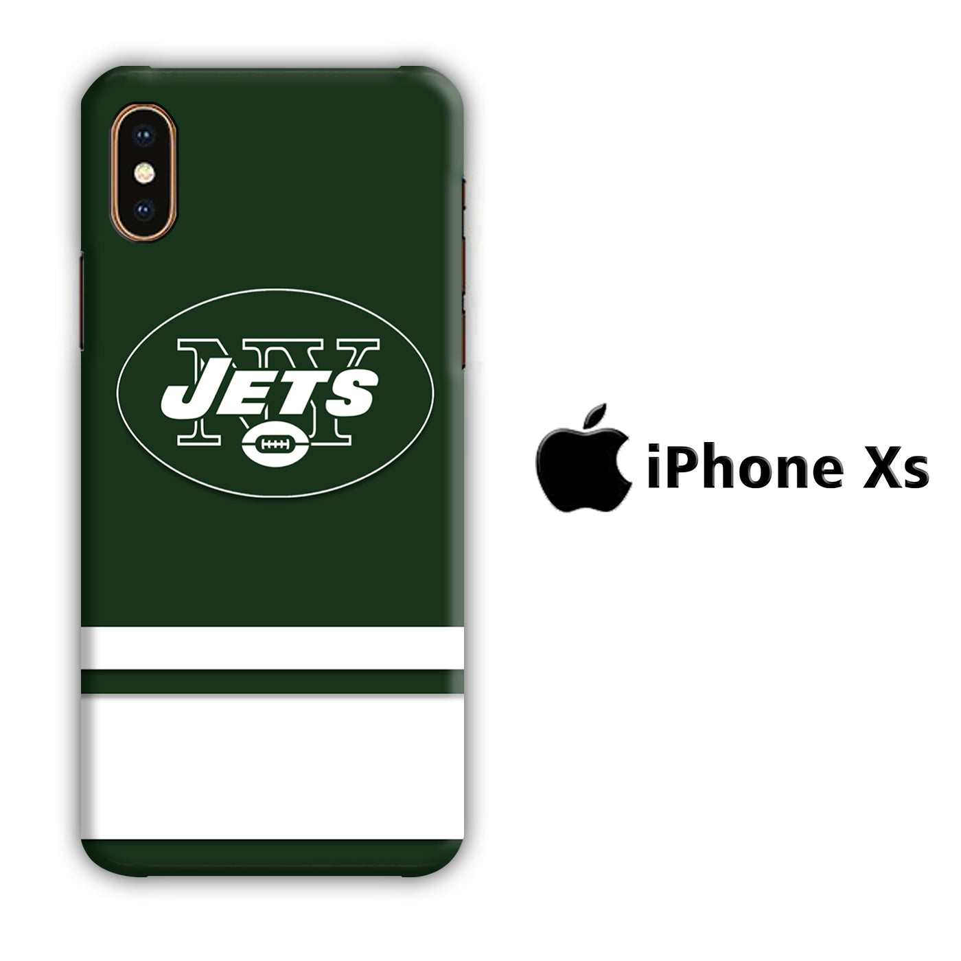 Hokkey New York Jets iPhone Xs 3D Case