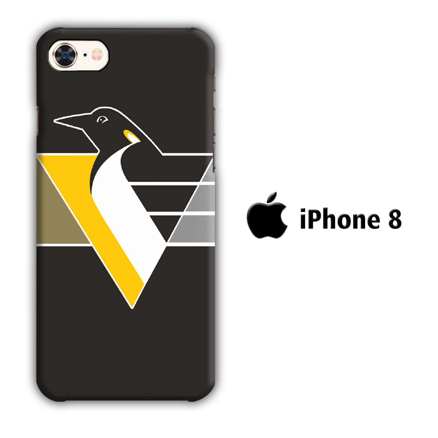 Hokkey Pittsburgh Penguins iPhone 8 3D Case