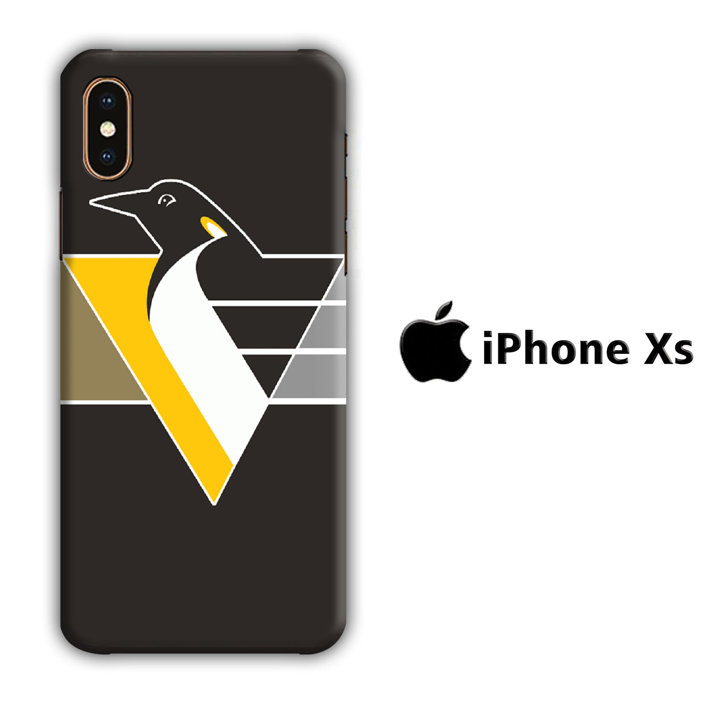 Hokkey Pittsburgh Penguins iPhone Xs 3D Case