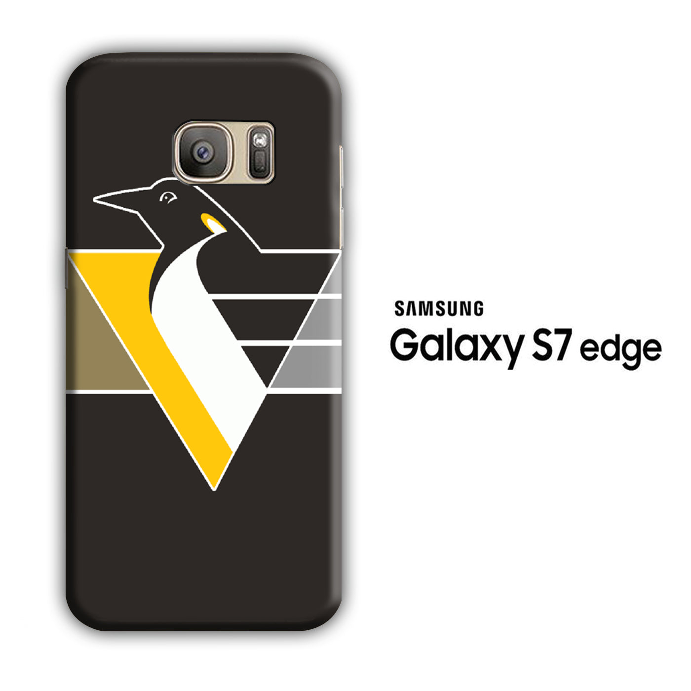 Hokkey Pittsburgh Penguins Samsung Galaxy S7 Edge 3D Case