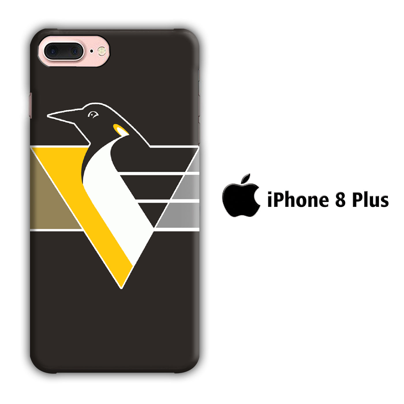 Hokkey Pittsburgh Penguins iPhone 8 Plus 3D Case