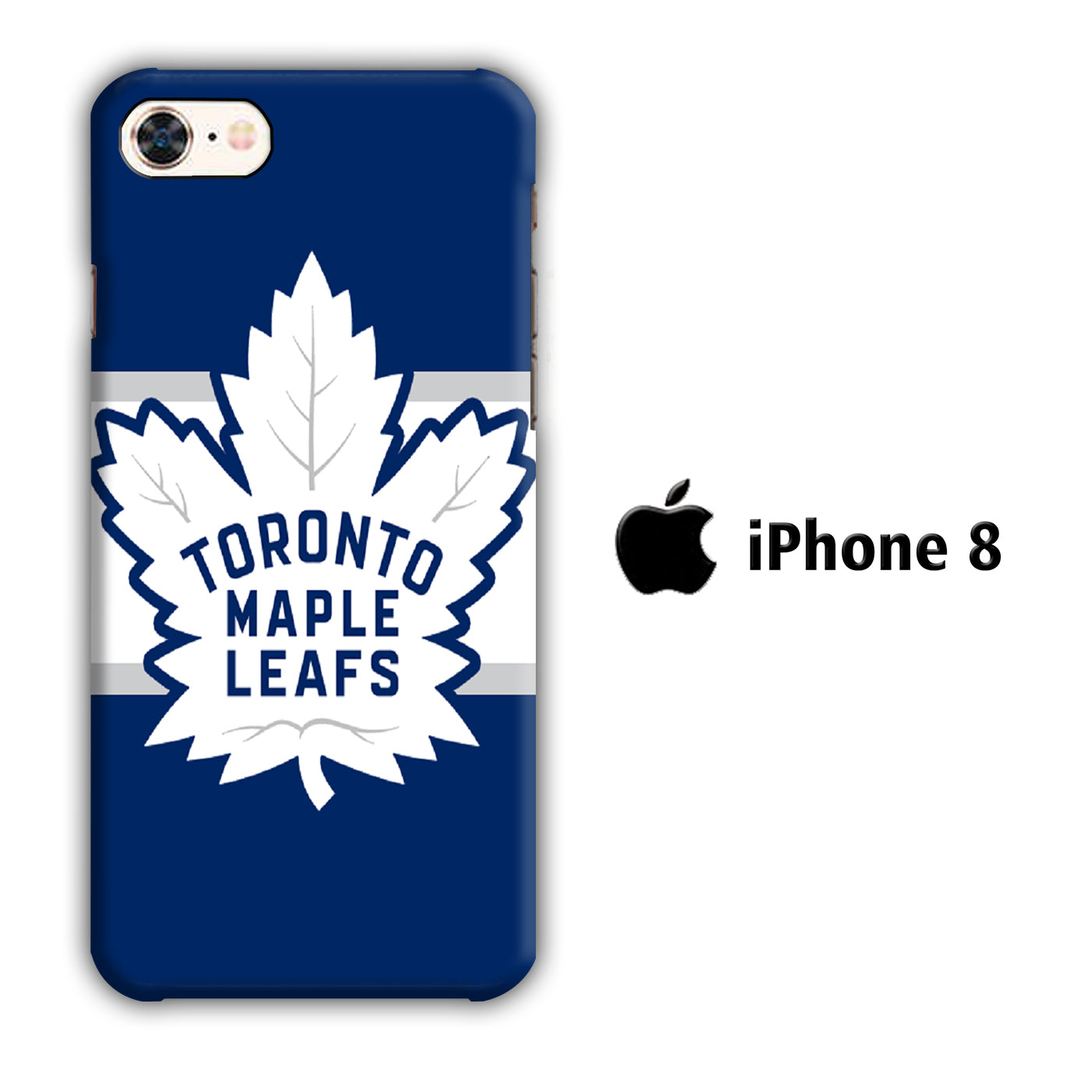 Hokkey Toronto Maple Leafs iPhone 8 3D Case