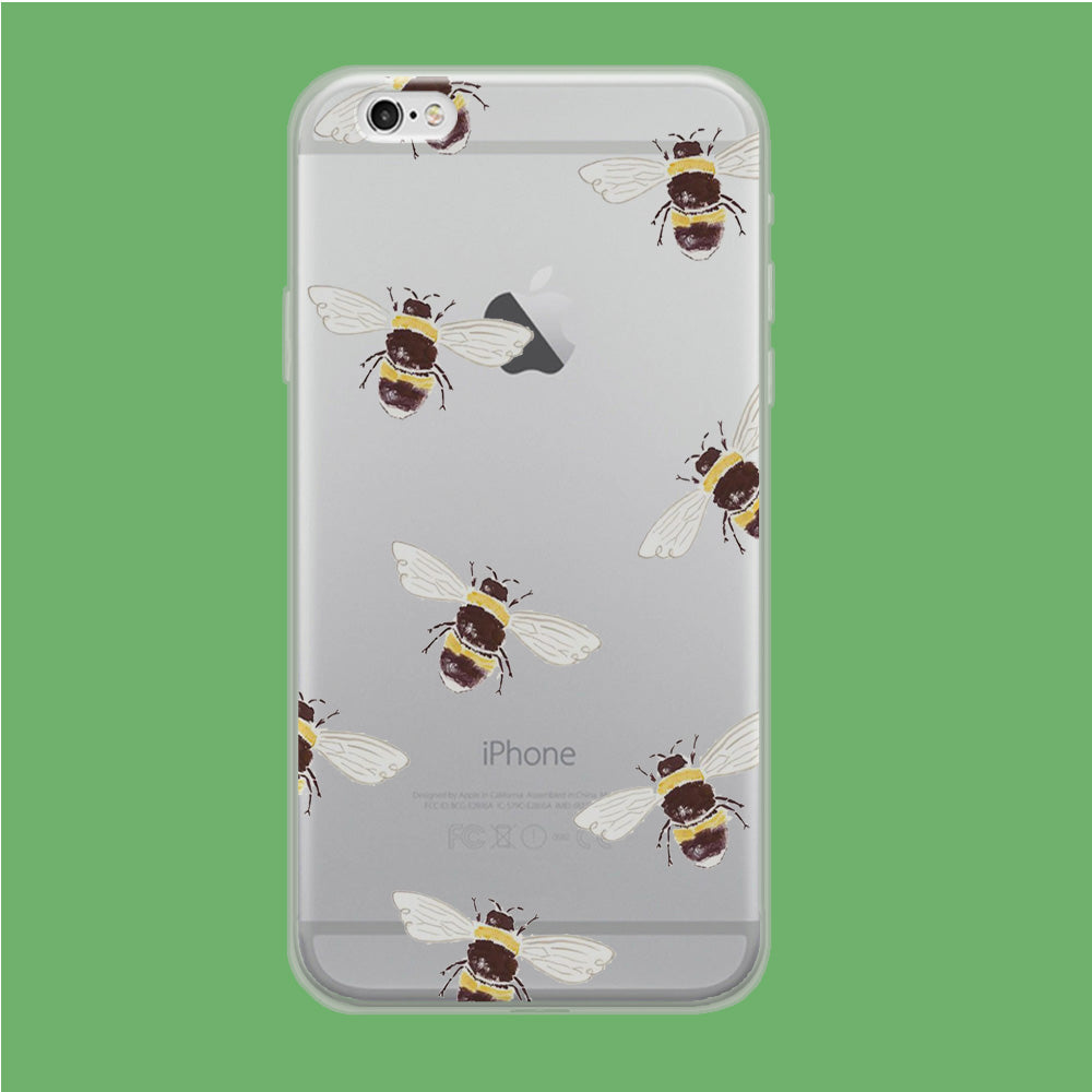 Honey Bee Patern iPhone 6 | iPhone 6s Clear Case