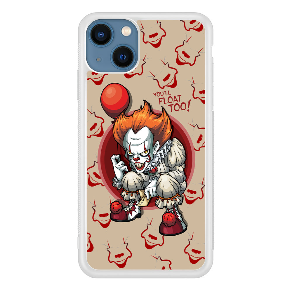 IT Pennywise Smile Patern Background iPhone 13 Case