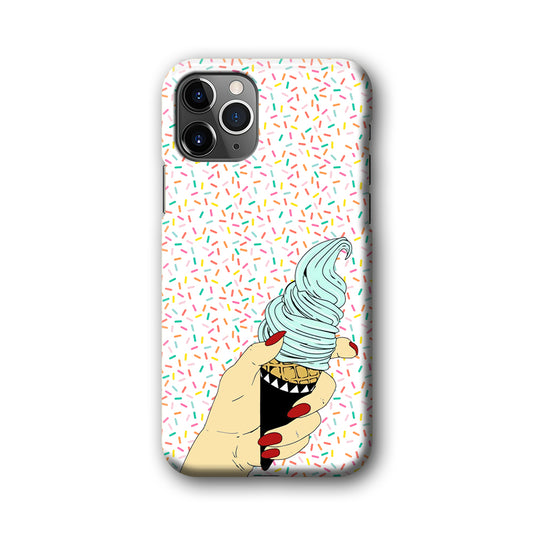 Ice Cream on Beauty Hand iPhone 11 Pro Max 3D Case