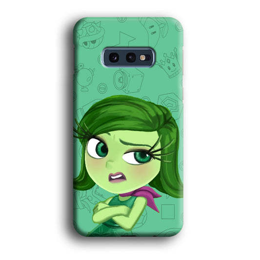Inside Out Disgust Expression Samsung Galaxy S10E 3D Case