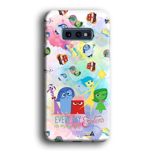 Inside Out Emotions Every Day Samsung Galaxy S10E 3D Case