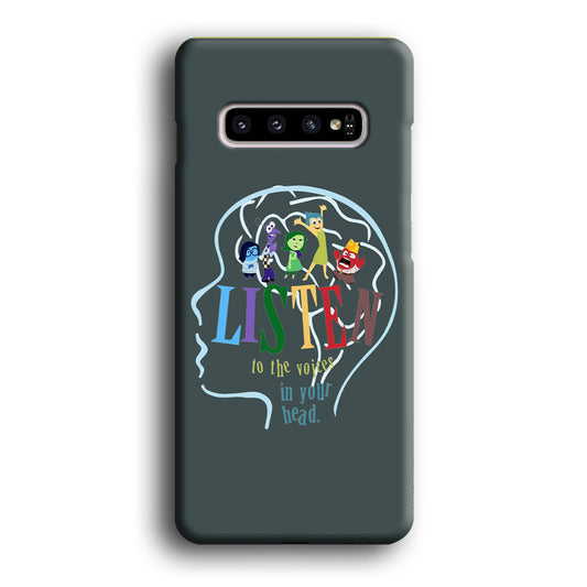 Inside Out Open Mind Samsung Galaxy S10 Plus 3D Case