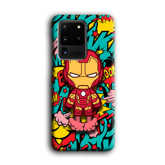 Iron Man Power Booster Samsung Galaxy S20 Ultra 3D Case