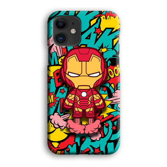 Iron Man Power Booster iPhone 12 3D Case