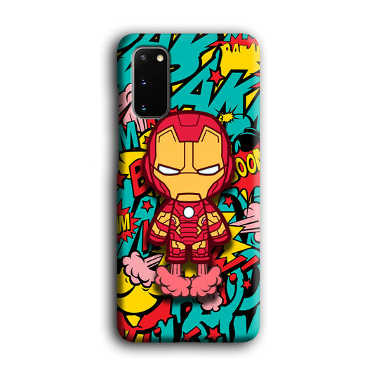 Iron Man Power Booster Samsung Galaxy S20 3D Case