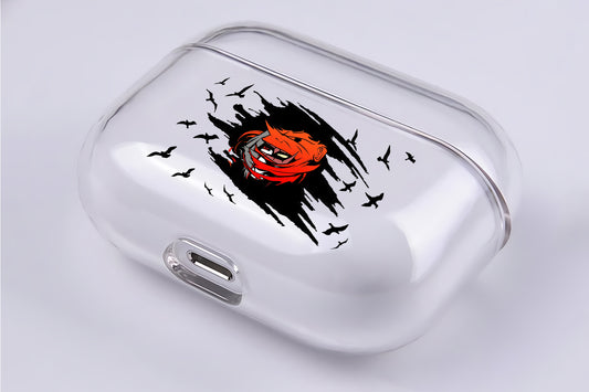 Itachi Susano'o with Crows Kuchiyose Protective Clear Case Cover For Apple Airpod Pro