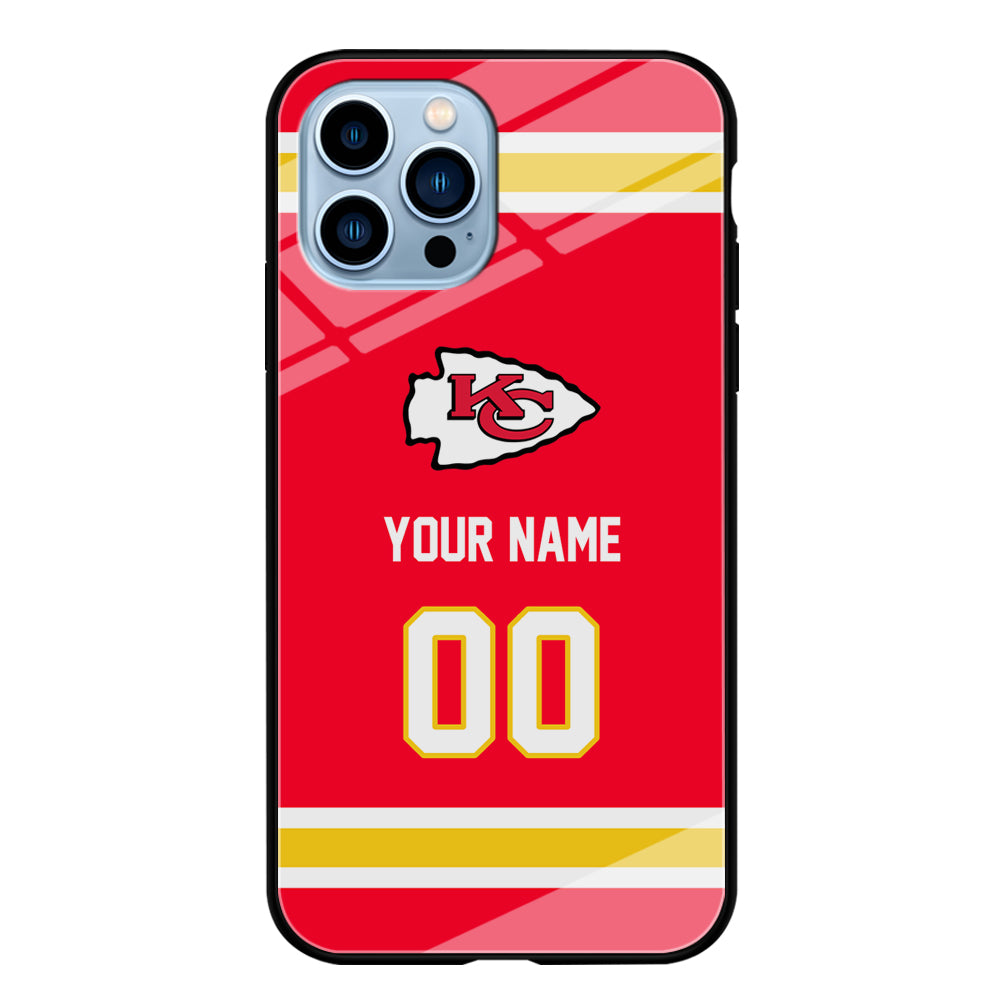 Custom Jersey Kansas City Chiefs NFL Phone Case
