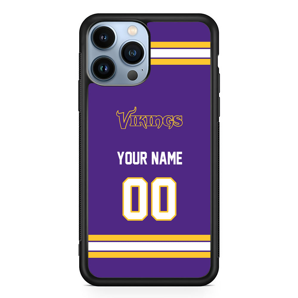 Custom Jersey Minnesota Vikings NFL Phone Case