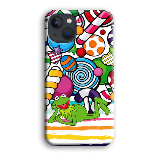 Kermit Frog Candy Time iPhone 13 3D Case