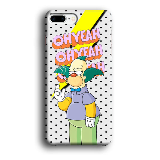 Krusty Clown Oh Yeah iPhone 7 Plus 3D Case