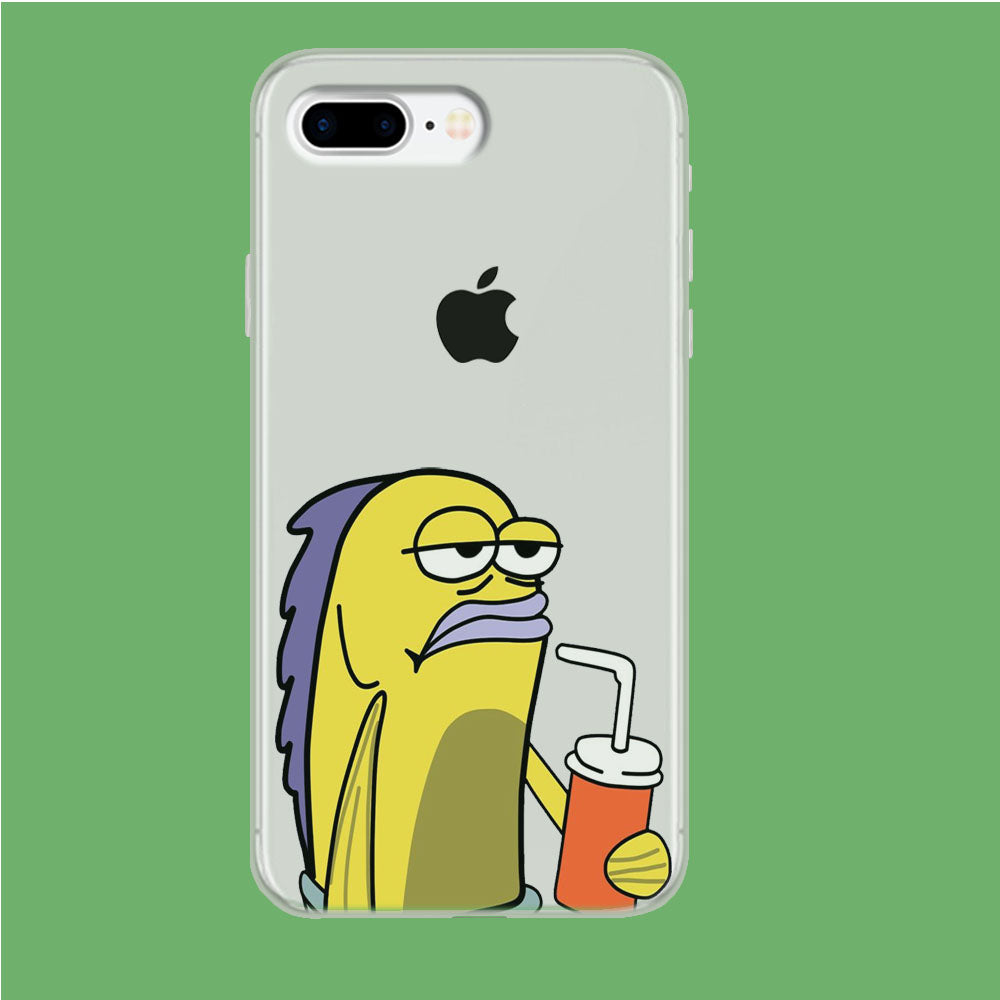 Krusty Krab Customer iPhone 8 Plus Clear Case