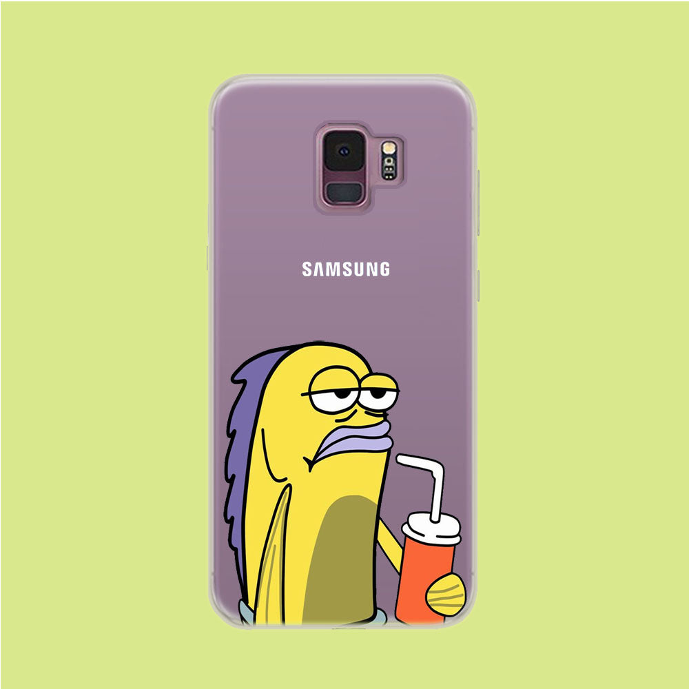 Krusty Krab Customer Samsung Galaxy S9 Clear Case