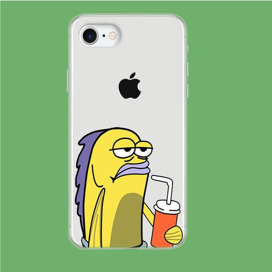 Krusty Krab Customer iPhone 8 Clear Case
