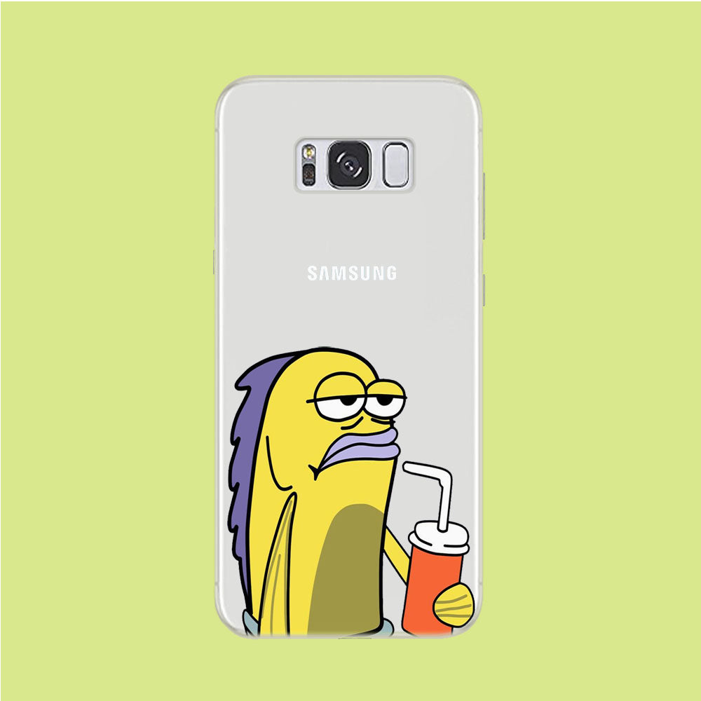 Krusty Krab Customer Samsung Galaxy S8 Plus Clear Case