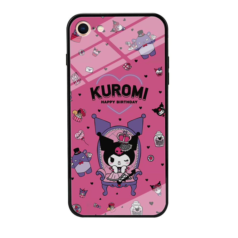Kuromi Birthday Theme iPhone 7 Case