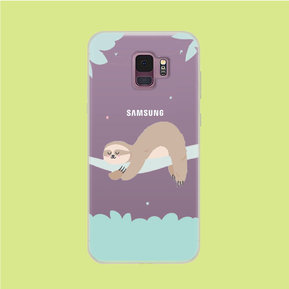 Lazy Slow Loris Samsung Galaxy S9 Clear Case