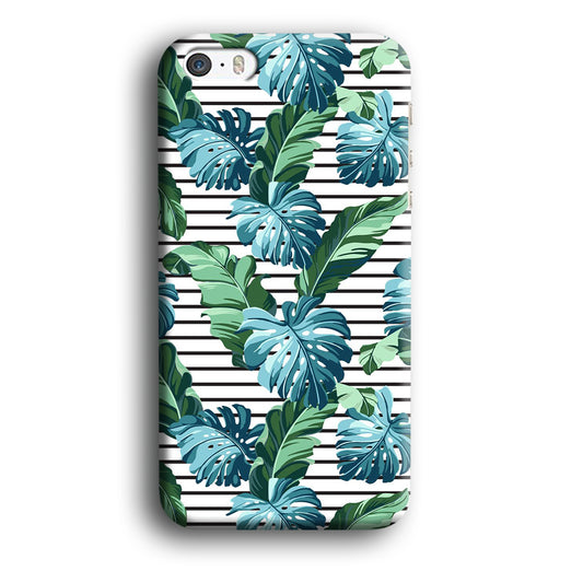 Leaves Blue and Green in Line iPhone 5 | 5s 3D Case