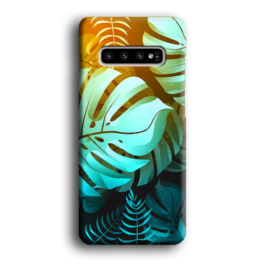 Leaves in Nature Sense Samsung Galaxy S10 3D Case