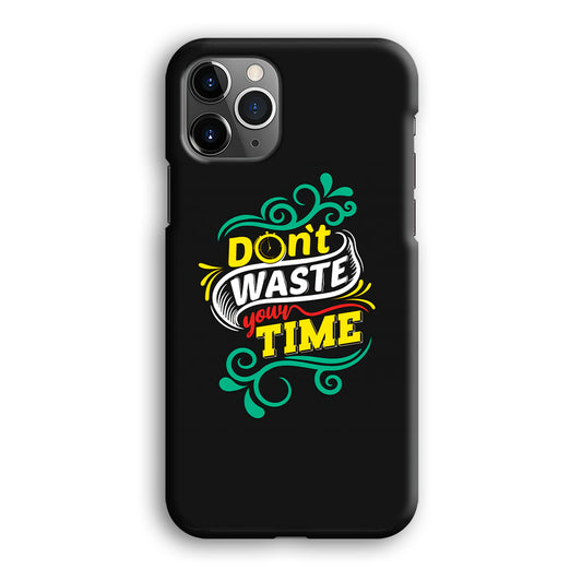 Life Impulse -Don't Waste Time- iPhone 12 Pro Max 3D Case