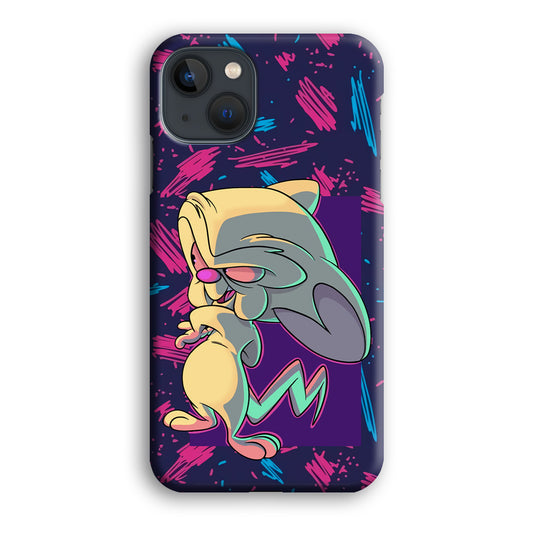 Little Mice Sly Smile iPhone 13 3D Case